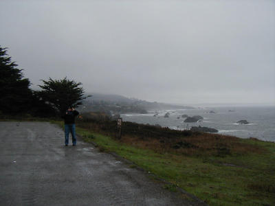 Caryn & Max Spend the Day Driving the Coast, Nov. 11, 2001