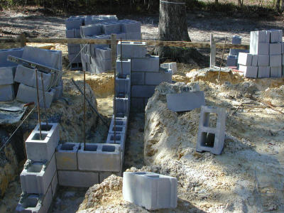 Foundation begins to take shape