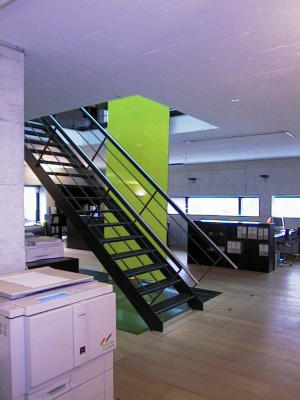 1999-115 Treppe Büroraum