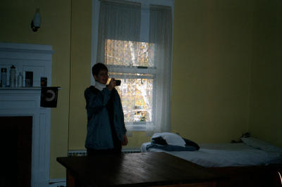 Robin Kappy in her old room (fond memories)