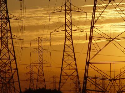 Sunset Brought to you by PG&E by Hal Fisher