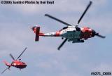 5271 - USCG HH-60J Jayhawk #6040 from CG AIRSTA Clearwater and HH-65 Dolphin from CG AIRSTA Miami aviation stock photo #5271