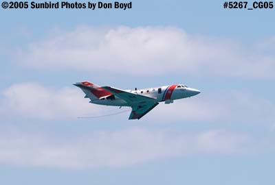 5267 - USCG HU-25 Falcon #2113 pump drop aviation stock photo #5267