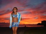 Aloha from Liane...Wakiki Sunset @The Wall