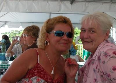 Dorothy & friend Bonnie from Callicoon Centre...