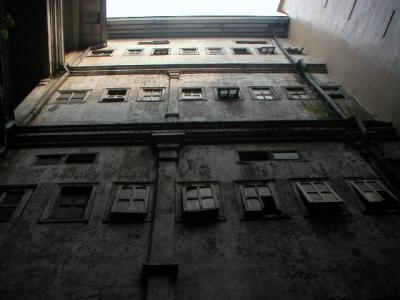 view from the courtyard
