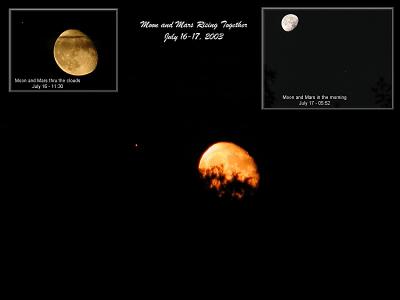 071603 Moon and Mars rising