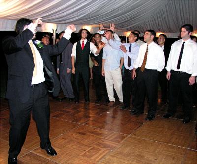 The Garter Toss