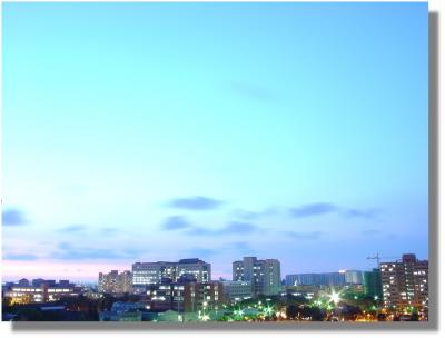 系館外的天空 (Sky upon Mech Eng Building, NCKU, TAIWAN)