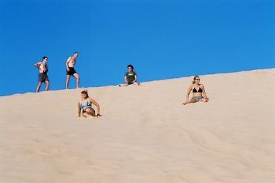 huge sand dunes
