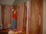 false walls for painting