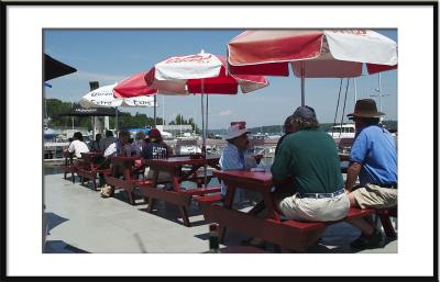 And while we're at it, let's take a visit to 'our' ocean...a restaurant on the water...