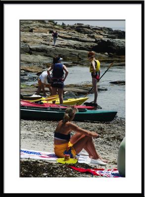....kayak and sun!