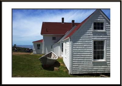 Reminders of Edward Hopper and Fairfield Porter... (Monhegan Island, Maine)