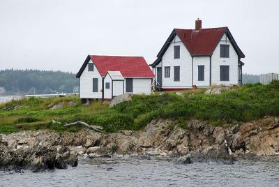 ....look at the lighthouse and....