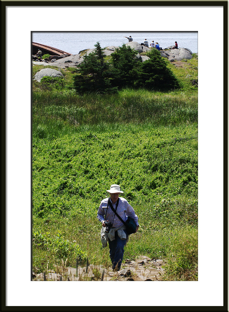 The long view...the end of the path leads here. (Monhegan Island, Maine)