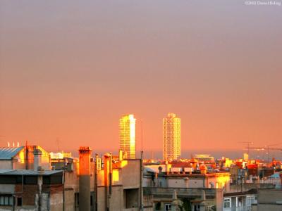 Barcelona's Twin Towers