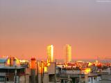 Barcelonas Twin Towers