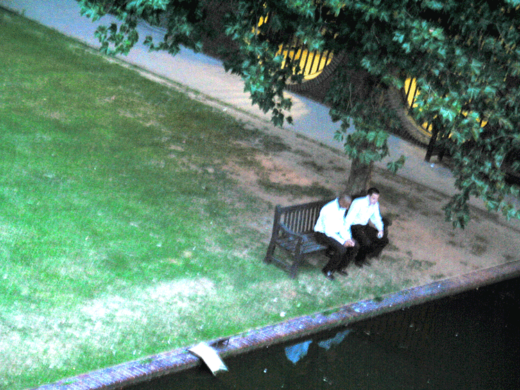  TWO GUYS IN A CORNER