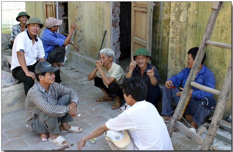 Carpenters on break