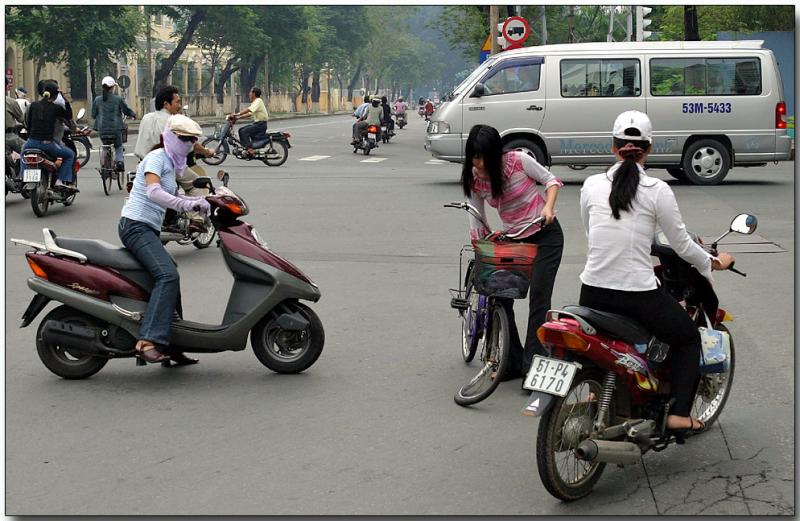 Scooter meets bicycle