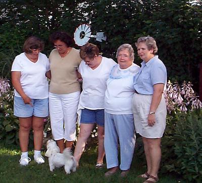 Fonnie, Wilma, Bonnie, Lurlie, and Ann
