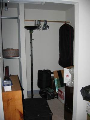 second bedroom large closet