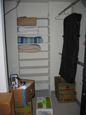 very large closet!