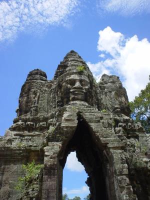 southern gate at Angkor