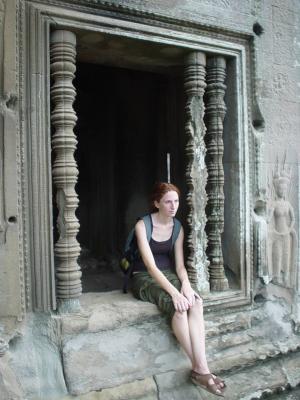 Jenny absorbs Angkor Wat