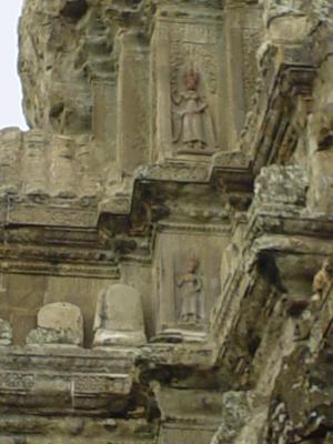 detail from Angkor Wat tower