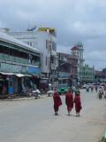 monks in Pyin U Lwin