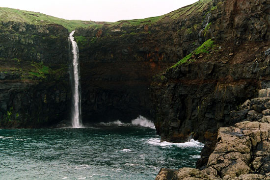 Gsadals waterfall
