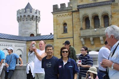 In the compound of the Hohenschwangau Castle