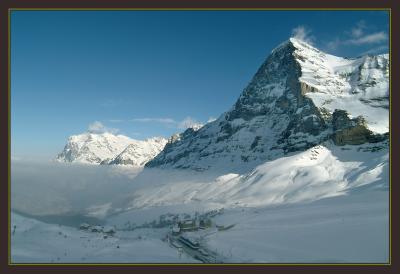 Eiger (3970m) North Face & Kleine Scheidegg