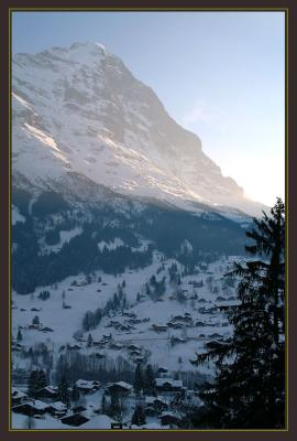 Eiger (3970m) In Late Afternoon Light
