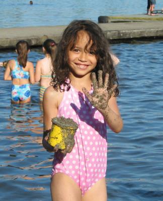 sandy hand