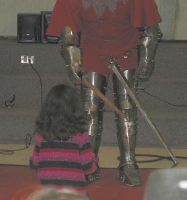 knighted lady reads-sometimes