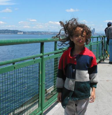 windy ferry ride back