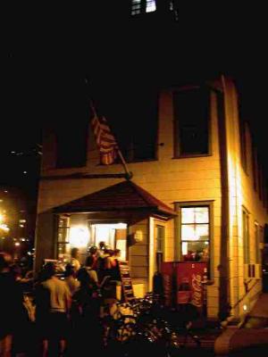 The Brooklyn Ice cream Factory at the Fulton Ferry Landing