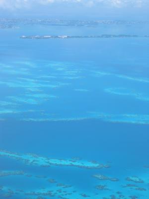 The reef with Dockyards in the background.