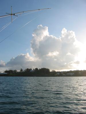 Going out fishing.