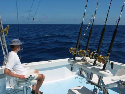 Bruce contemplating fishing?