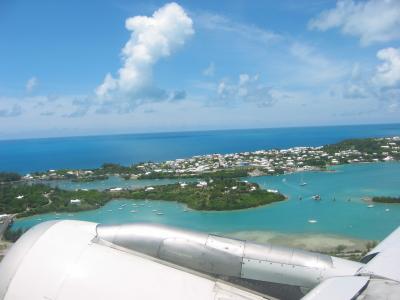 Leaving Bermuda.