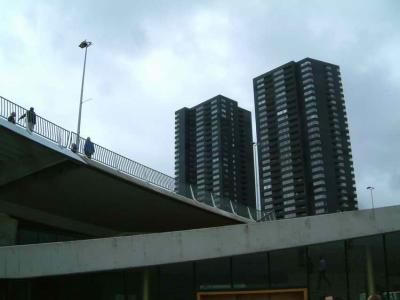 Hoge Heren and Erasmus bridge