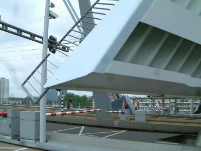 Bascule bridge has longest span in Europe