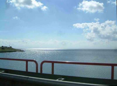 View of IJsselmeer near Frisan coast