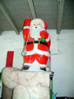 Santa Claus is always watching you