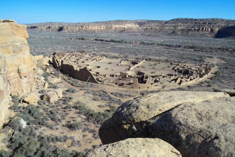 Pueblo Bonito overlook