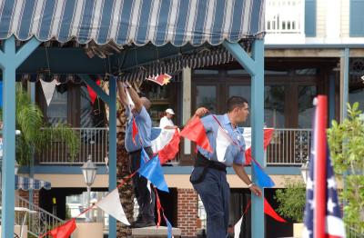 Kemah Decorating for the Fourth